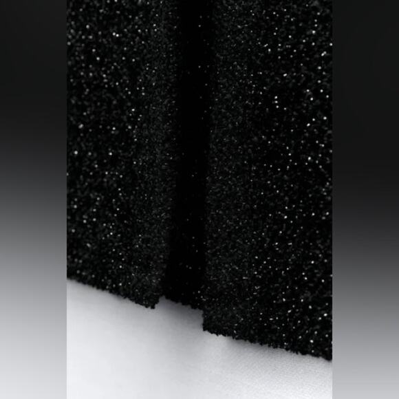 Zara JACQUARD BOUCLE MIDI SKIRT WITH SHINY THREAD - Picture 8 of 11